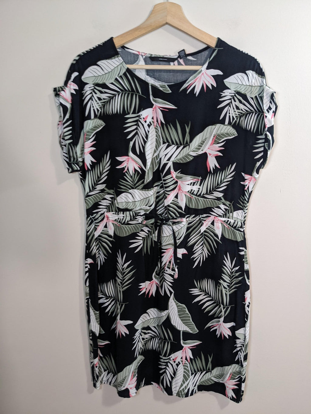 VERO MODA Tropical Print Dress - M