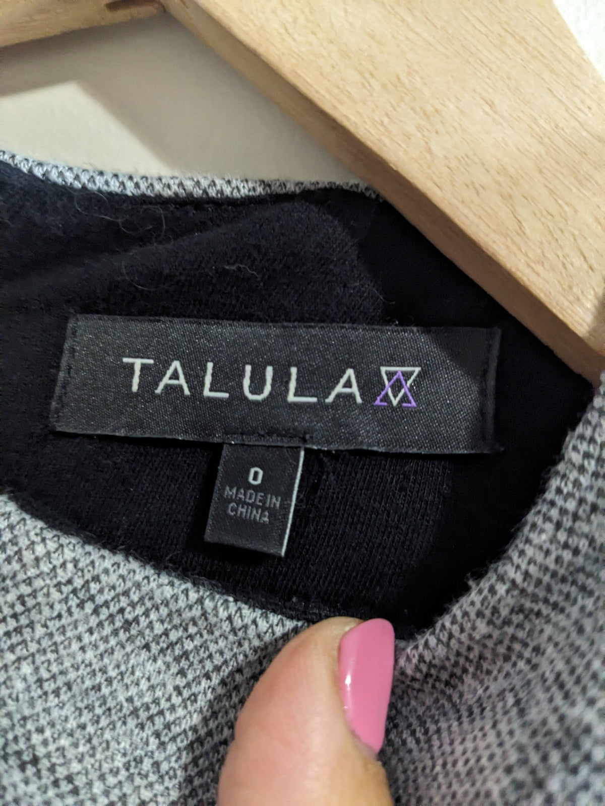 TALLULA Grey Dress - sz 0