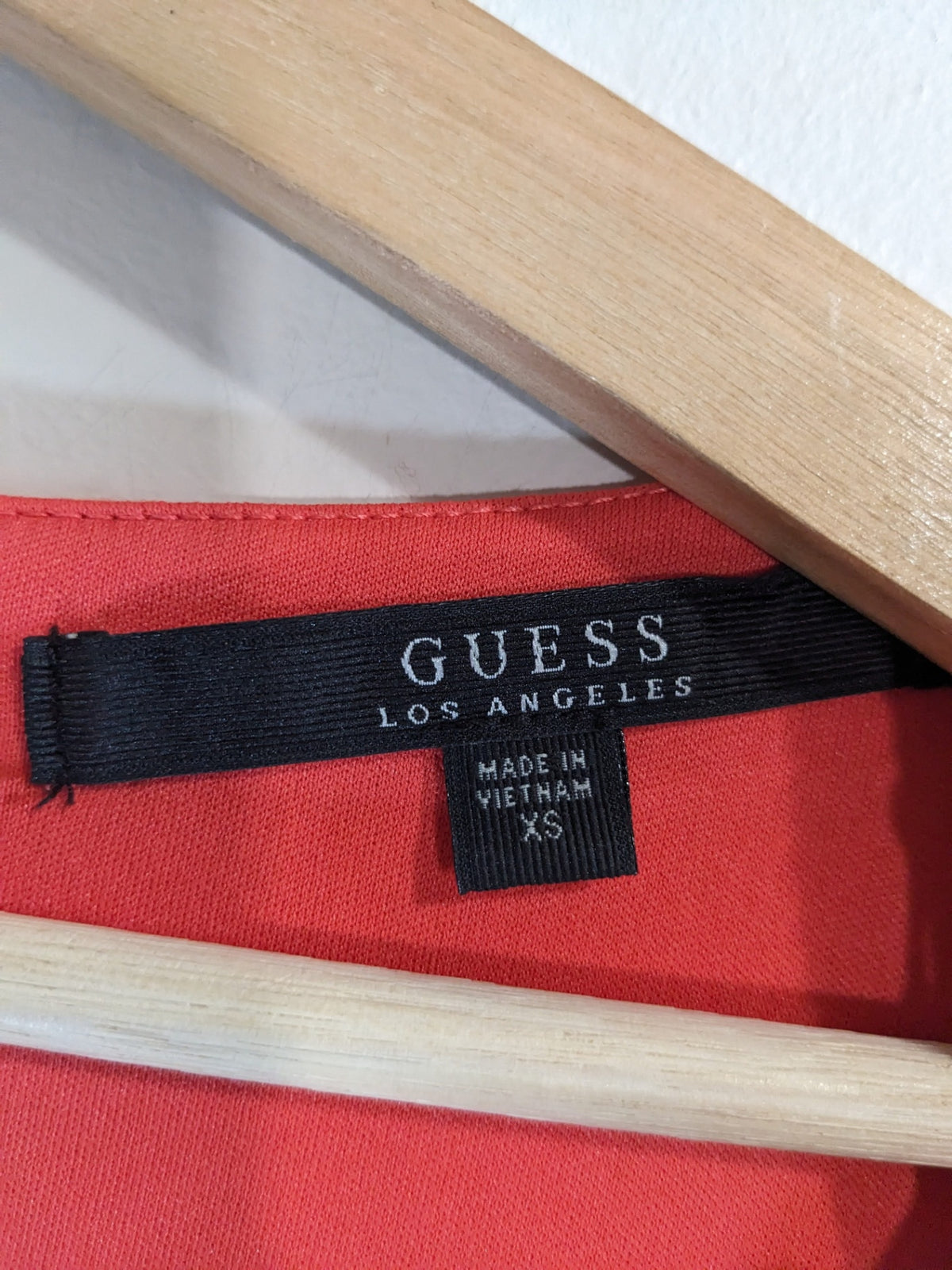 GUESS Red Lace Dress - XS