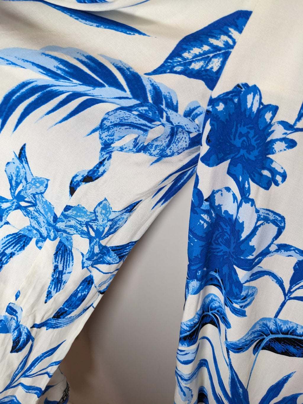 Freemarket White Floral Jumpsuit- M