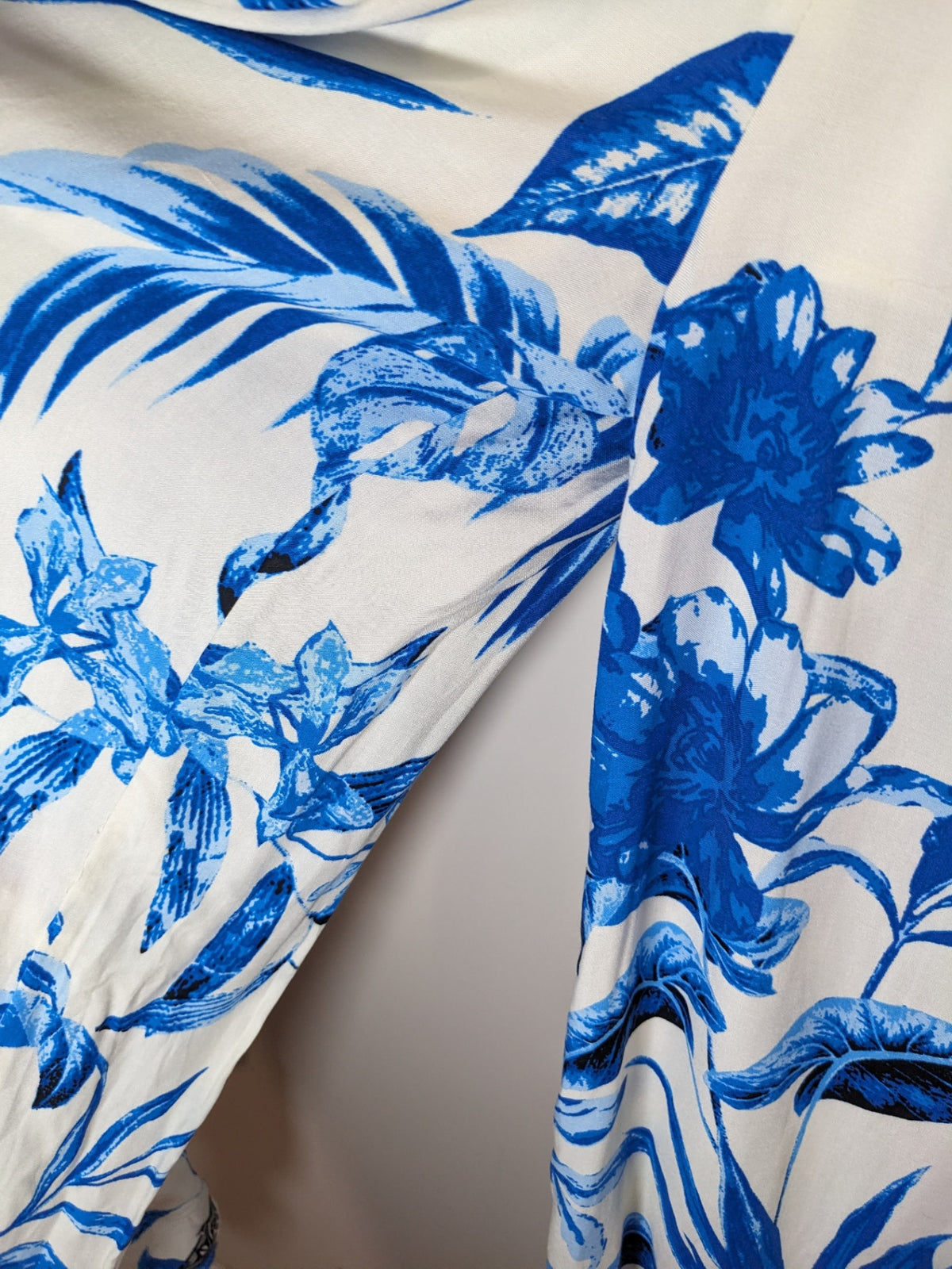 Freemarket White Floral Jumpsuit- M