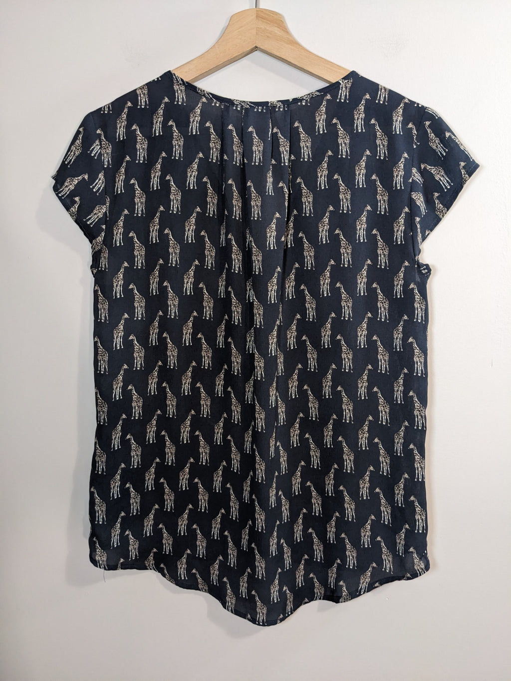 H&M Giraffe Blouse - M