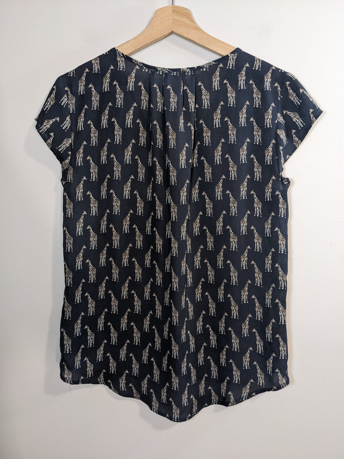 H&M Giraffe Blouse - M