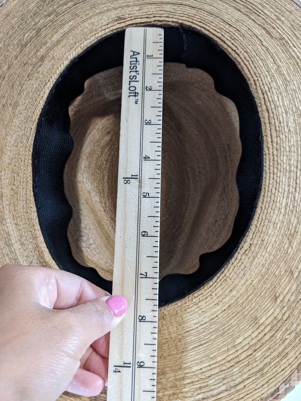 Brown Brim Hat- appears medium
