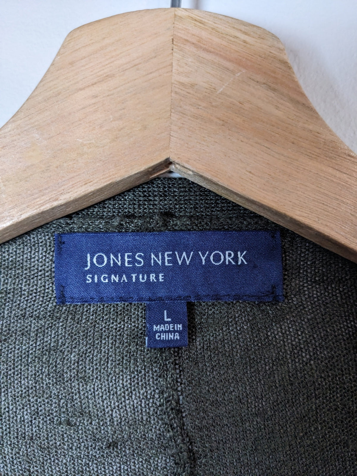 Jones New York Green Cardigan - L