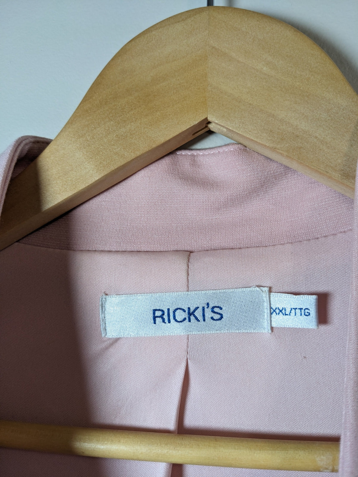 RICKI'S Light Pink Jacket- L