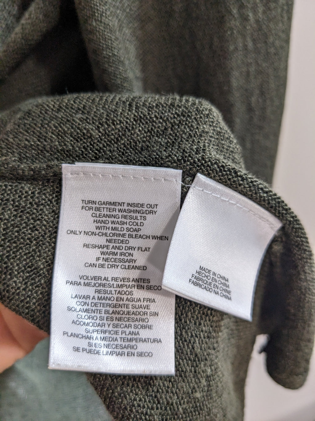 Jones New York Green Cardigan - L