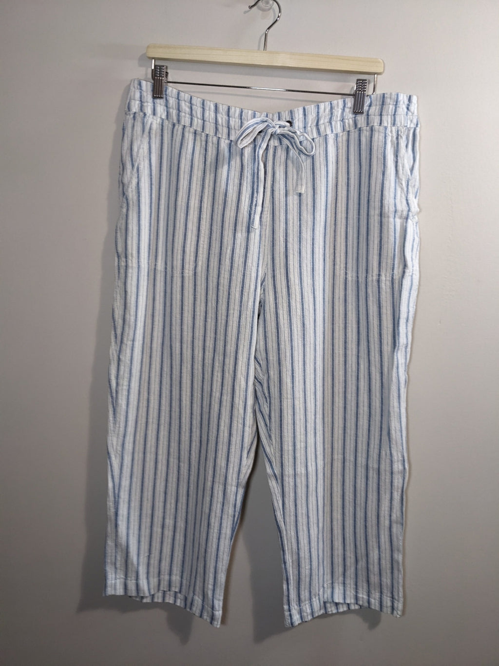 Alexander Jordan Striped Linen Pants - XL