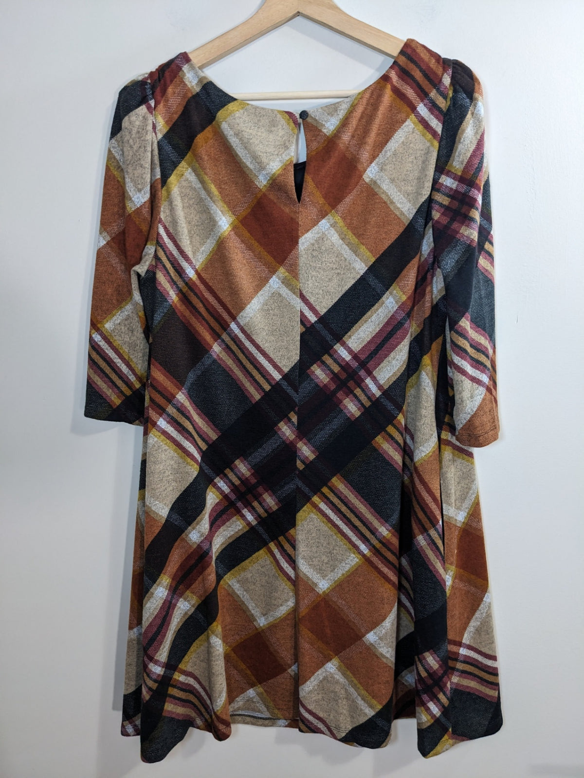 Jessica Howard Plaid Dress - XL