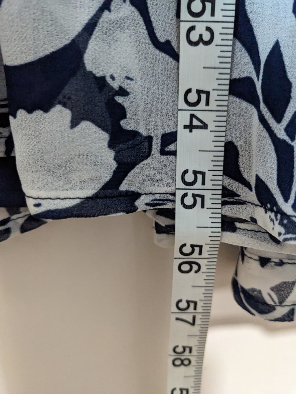 HUDSON NORTH Blue Floral Maxi - XL