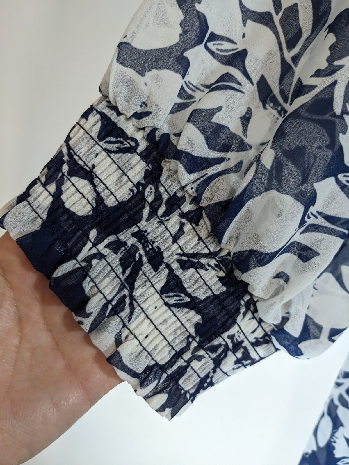 HUDSON NORTH Blue Floral Maxi - XL