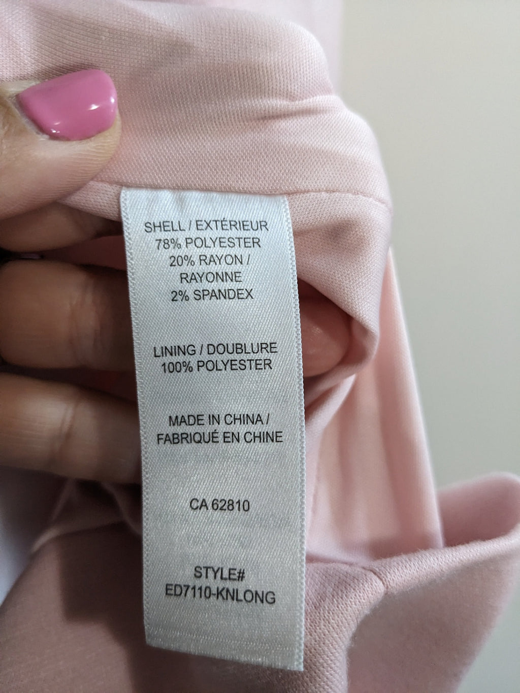 RICKI'S Light Pink Jacket- L