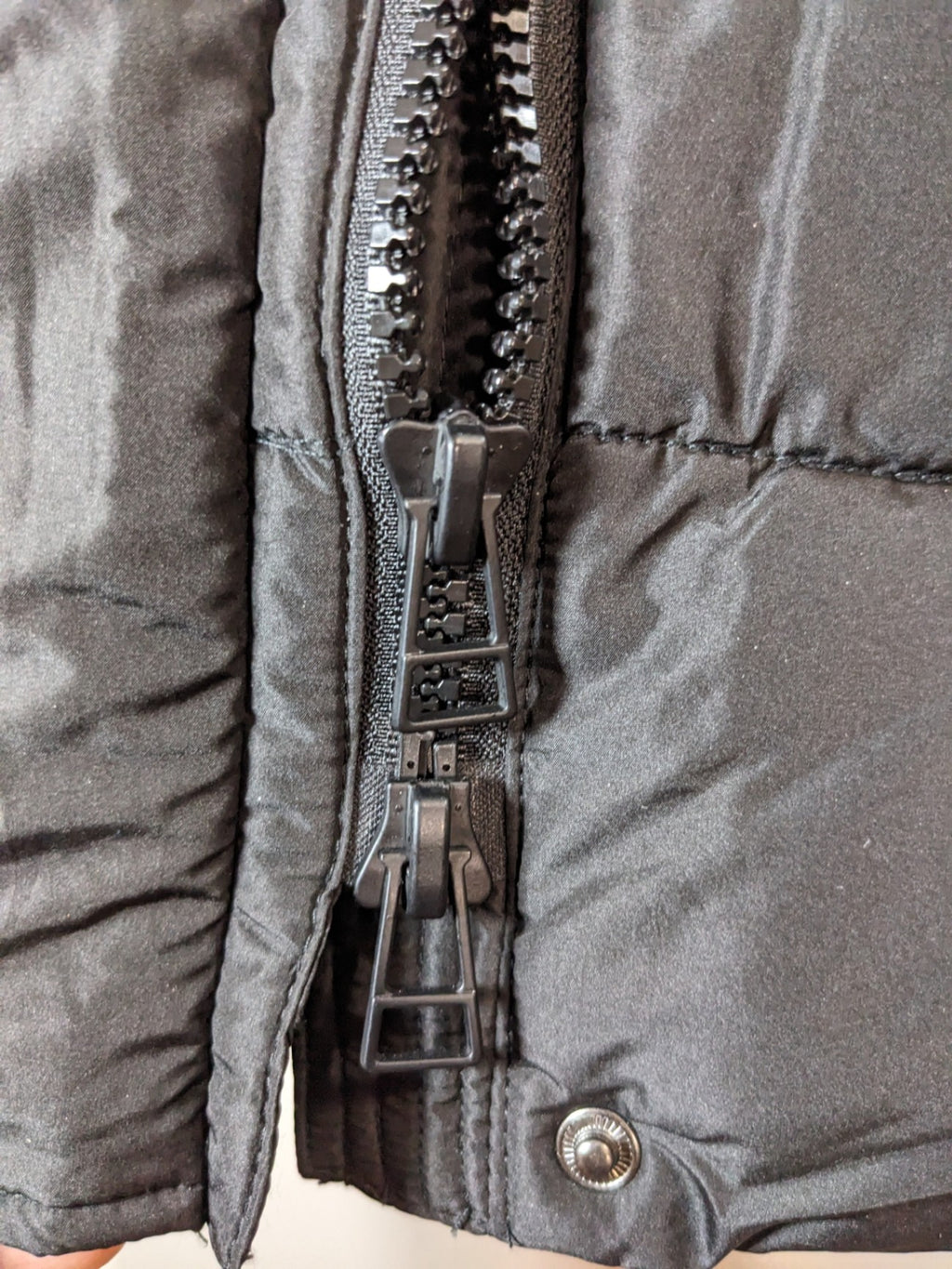 TATTOO OUTDOOR Black Puff Vest - XL