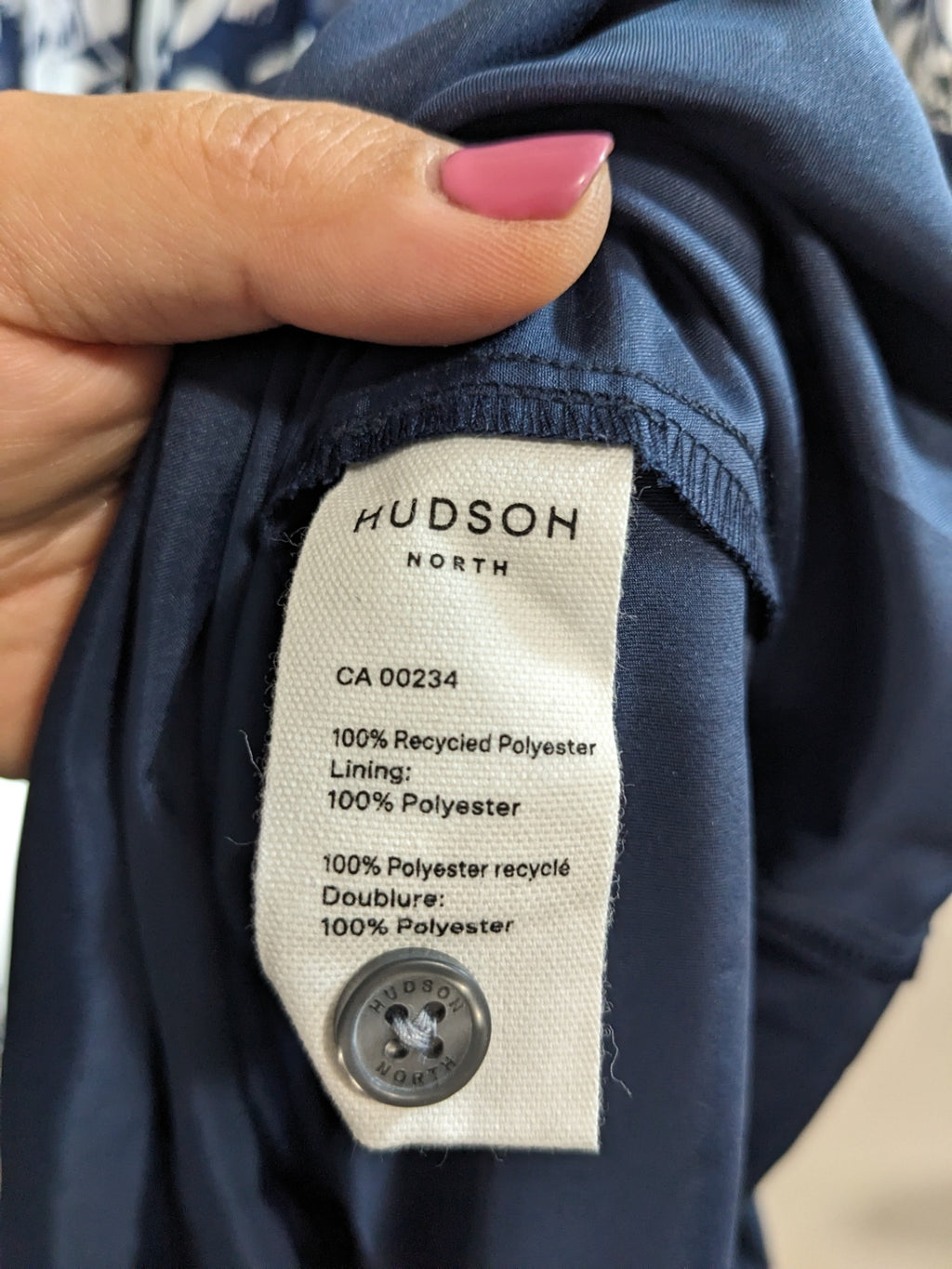 HUDSON NORTH Blue Floral Maxi - XL