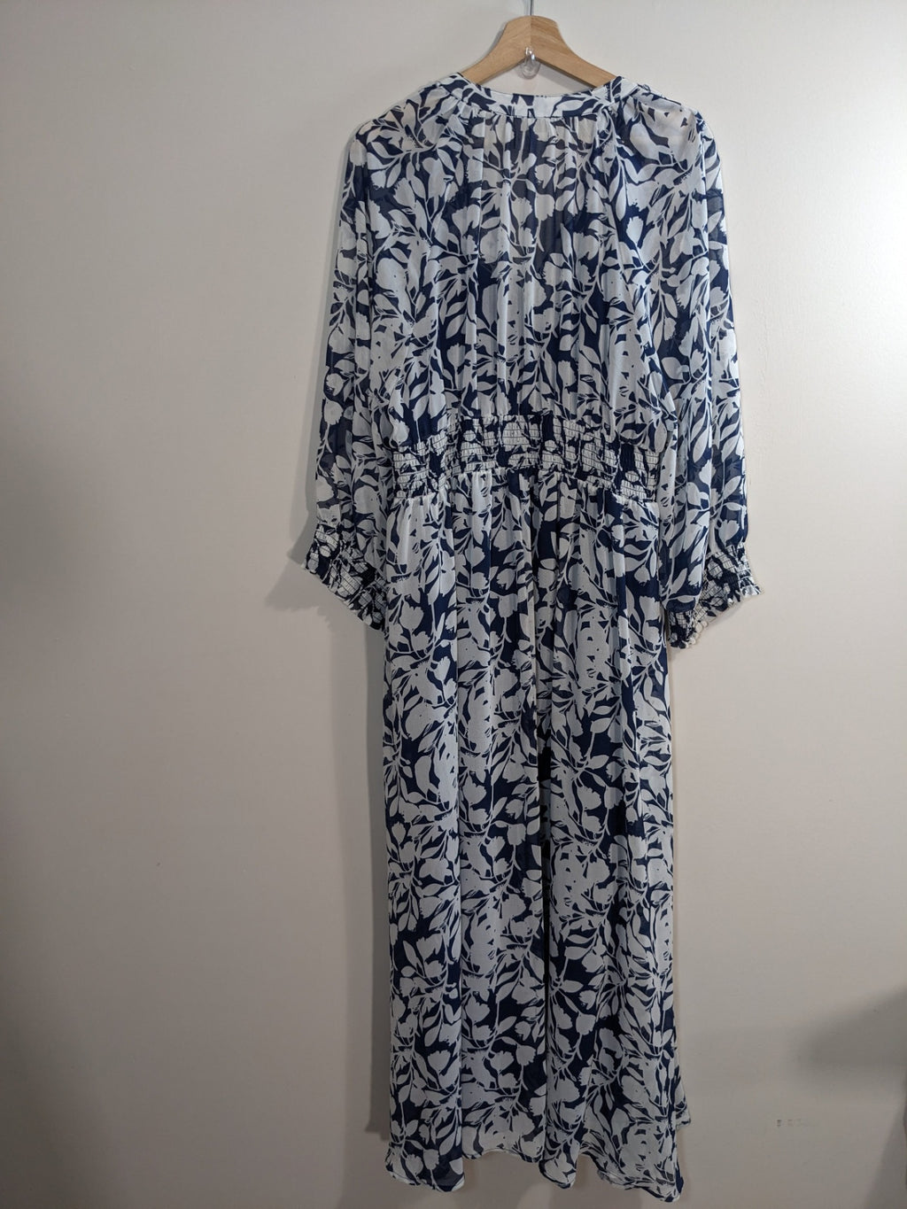 HUDSON NORTH Blue Floral Maxi - XL