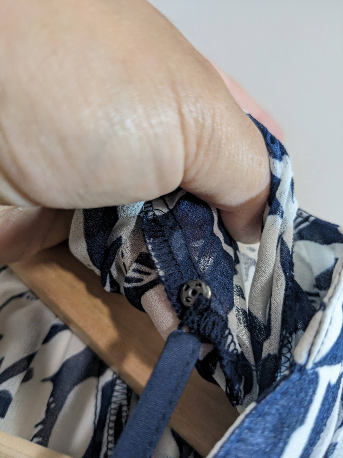 HUDSON NORTH Blue Floral Maxi - XL