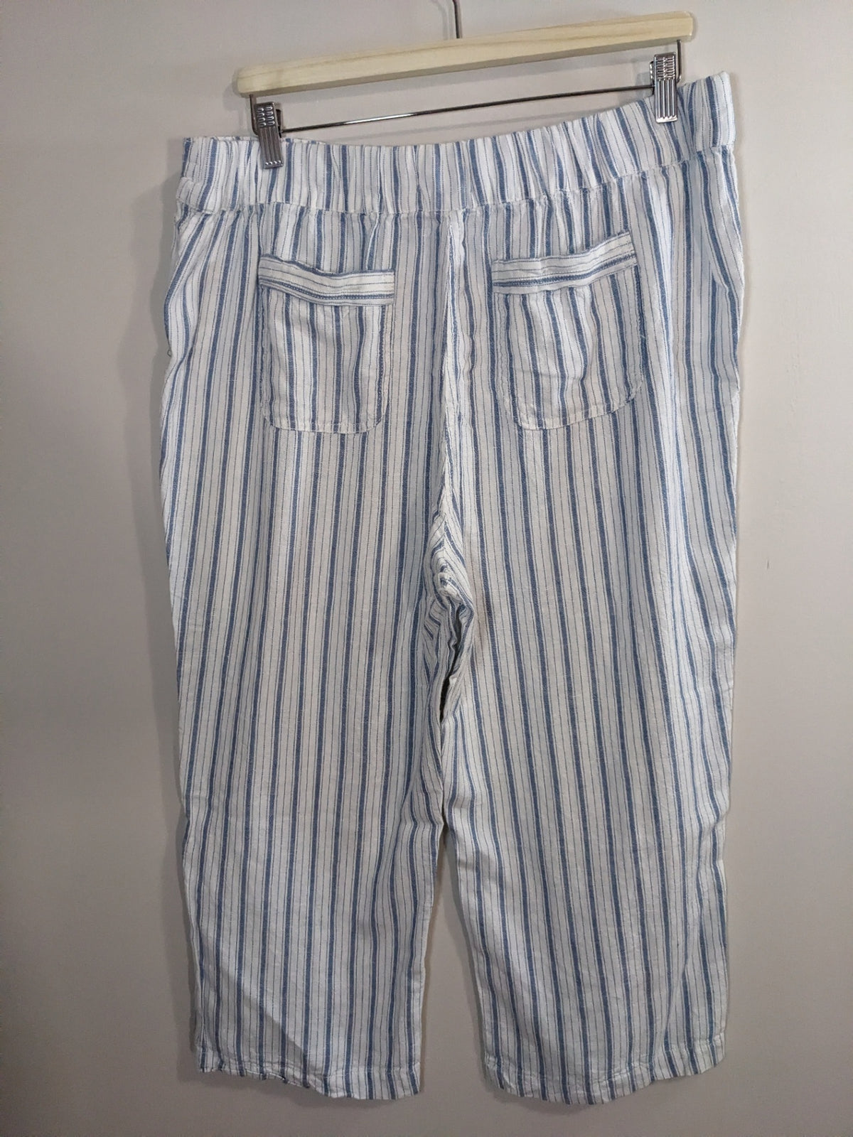 Alexander Jordan Striped Linen Pants - XL