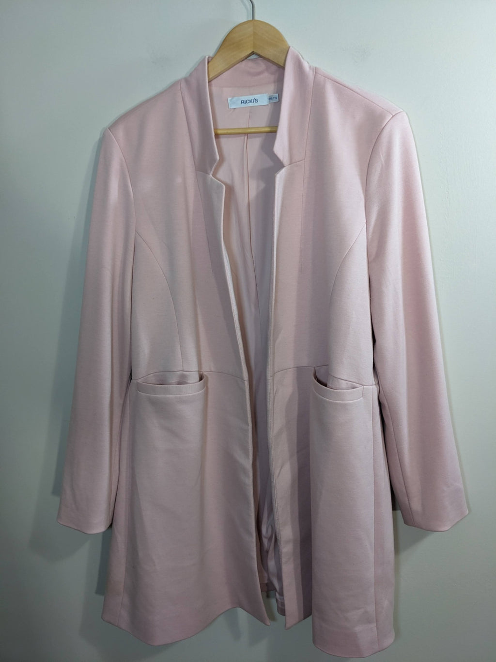 RICKI'S Light Pink Jacket- L
