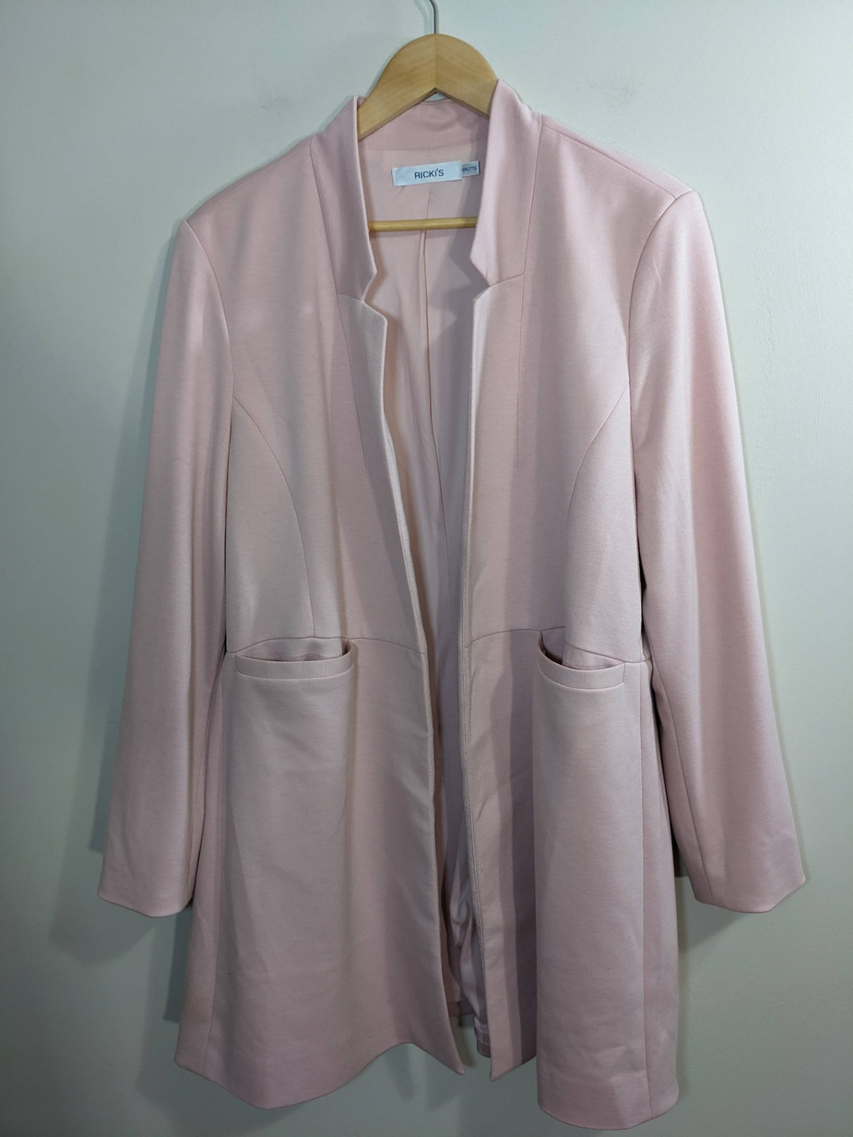RICKI'S Light Pink Jacket- L