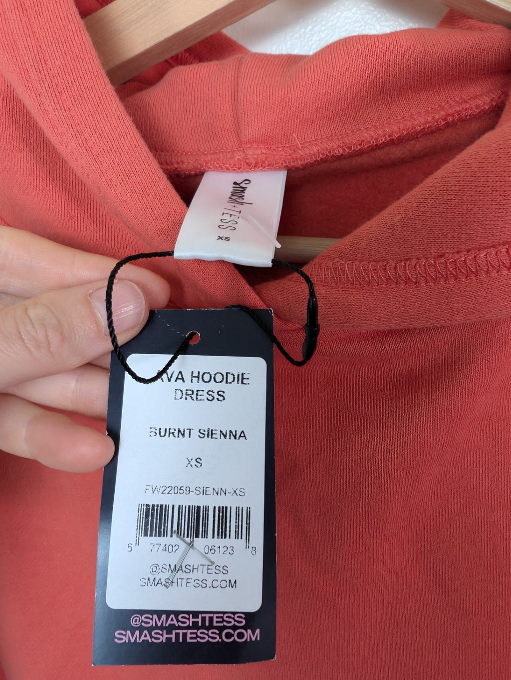NWT Smash + Tess hoodie dress - XS
