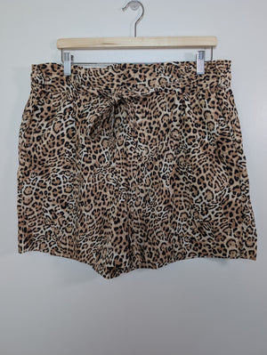 NWT Joe Fresh cheetah shorts - XL