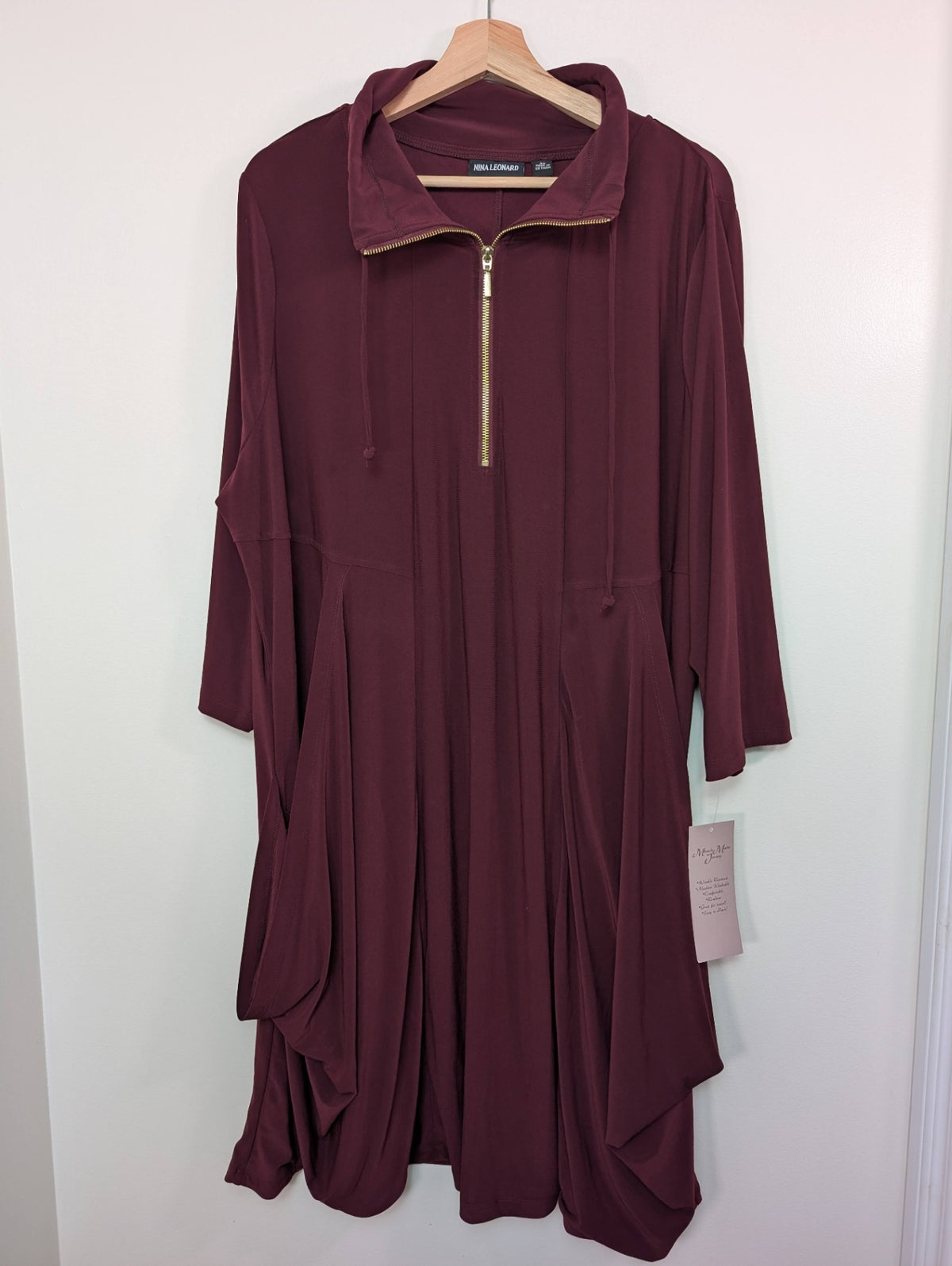 NWT Nina Leonard dress - 3XL