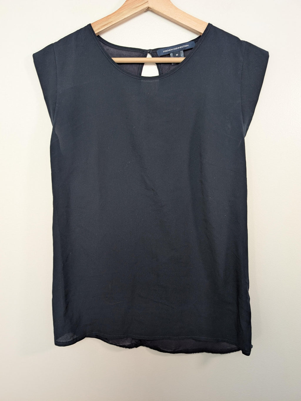 French Connection black blouse - M