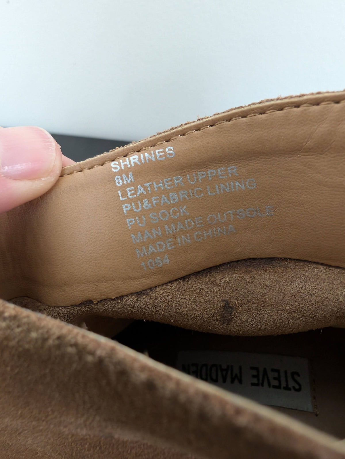 Steve Madden brown ankle boots  - 8