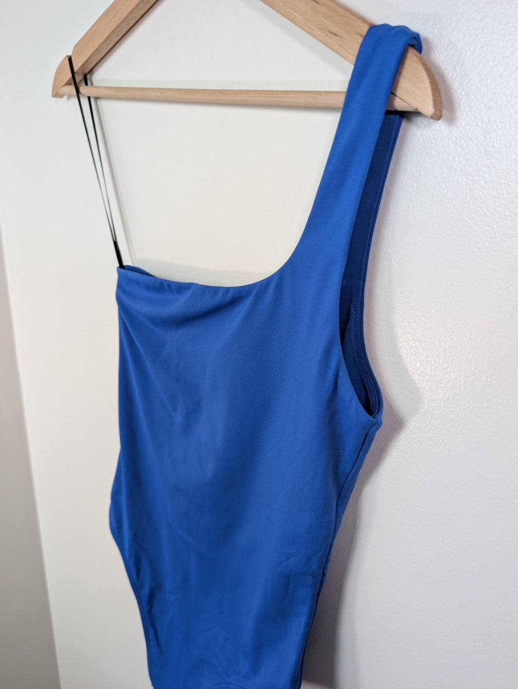 Babaton blue bodysuit - S