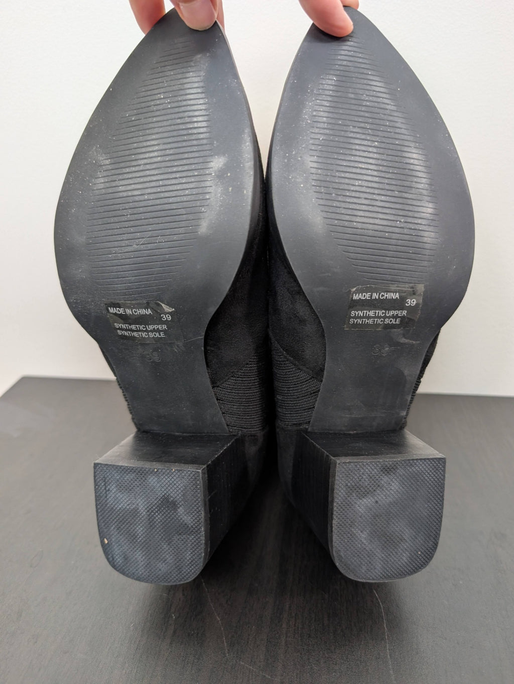 Steve Madden black boots - 39