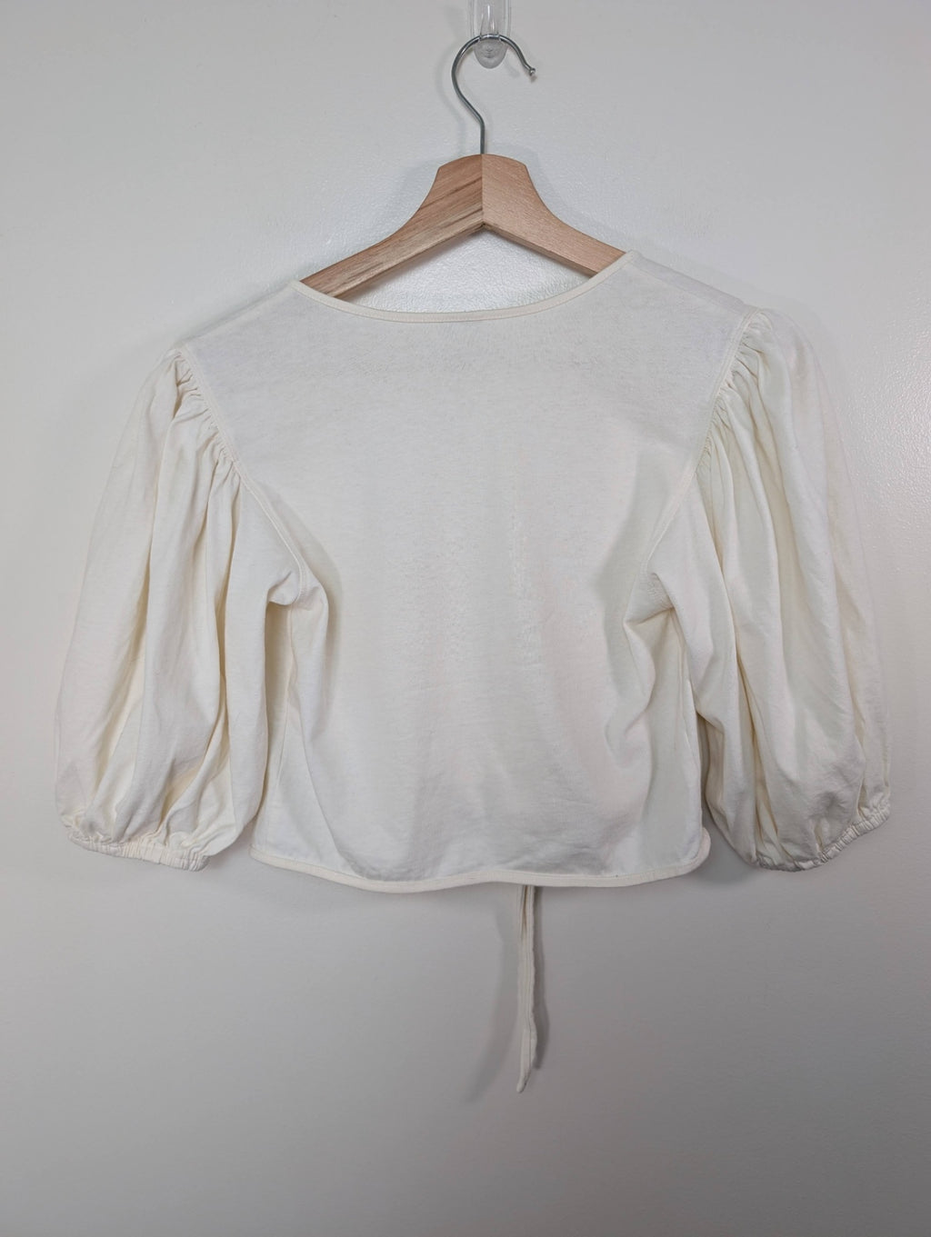 Sunday Best tie front blouse - M