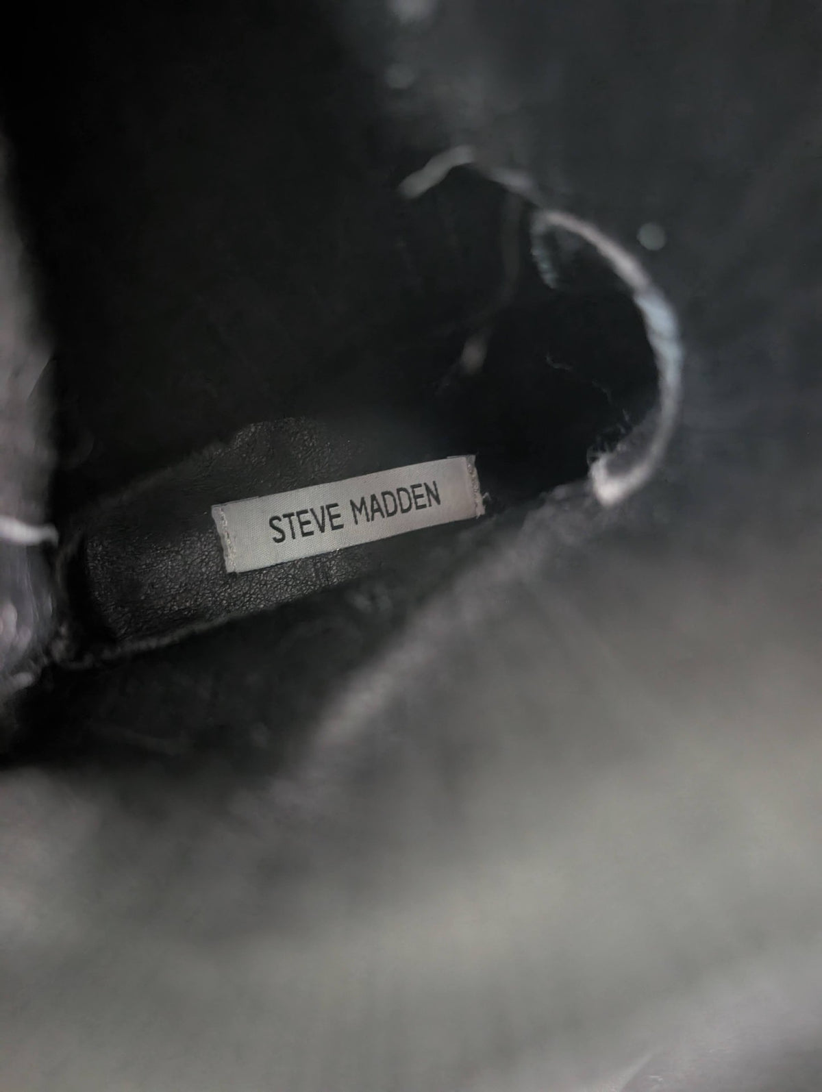 Steve Madden black boots - 39