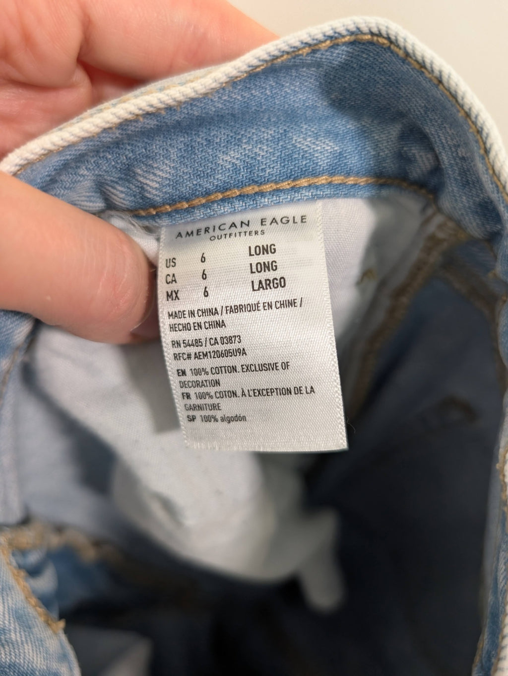 American Eagle jeans - 6 Long