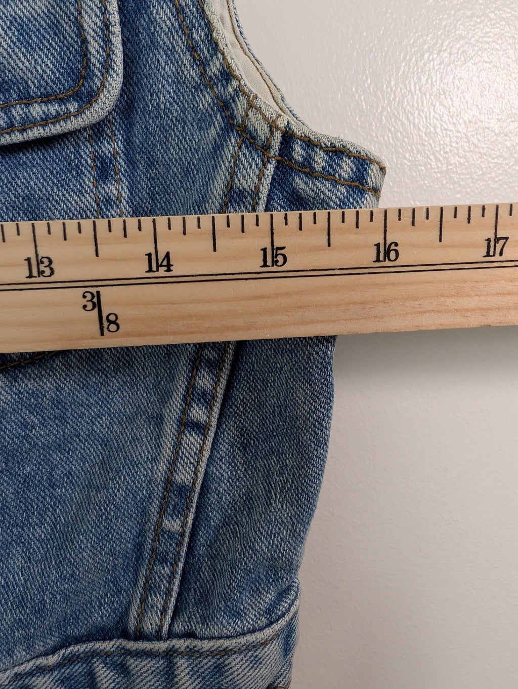 Guess denim vest - M