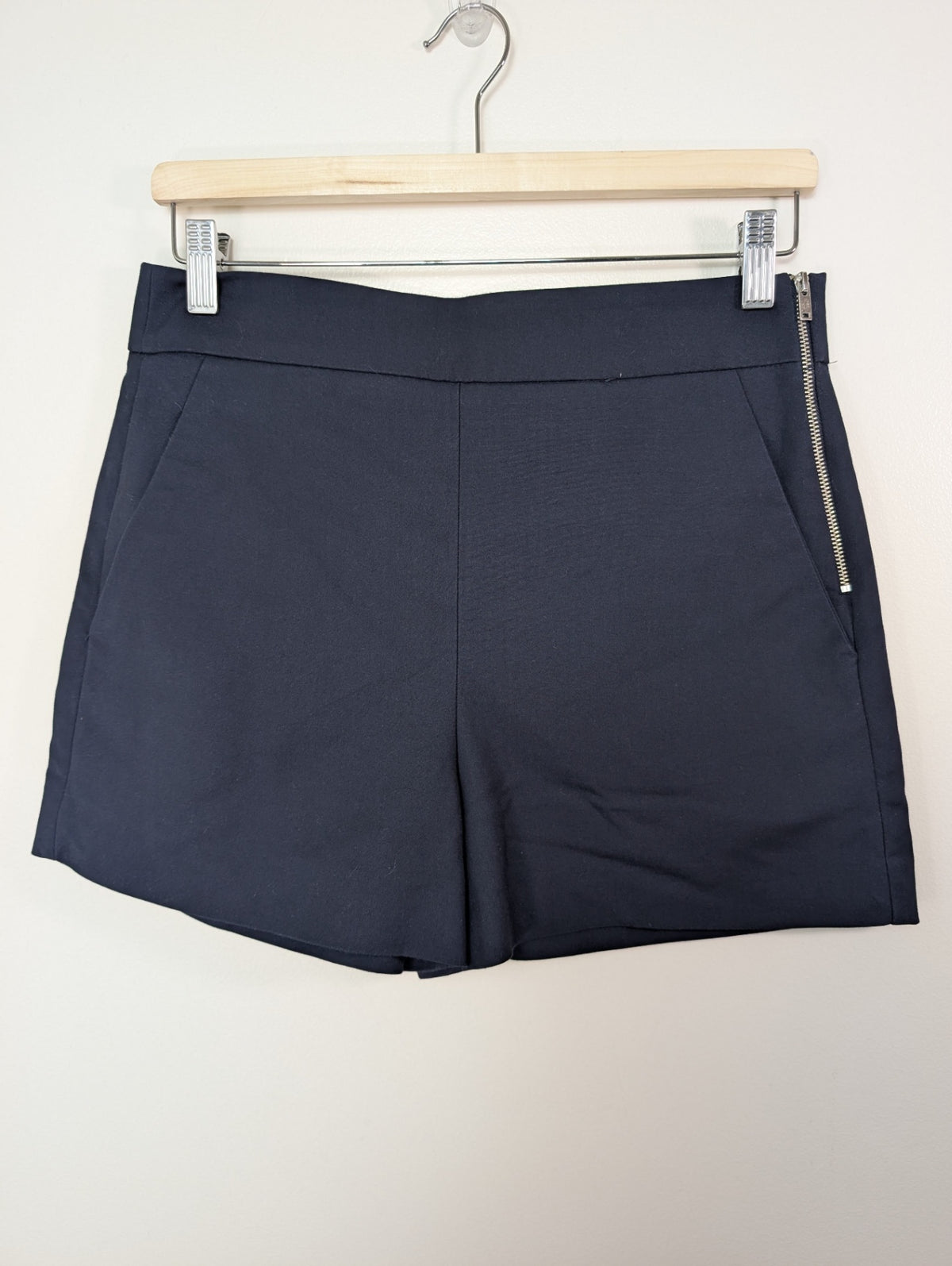 Zara navy shorts - M