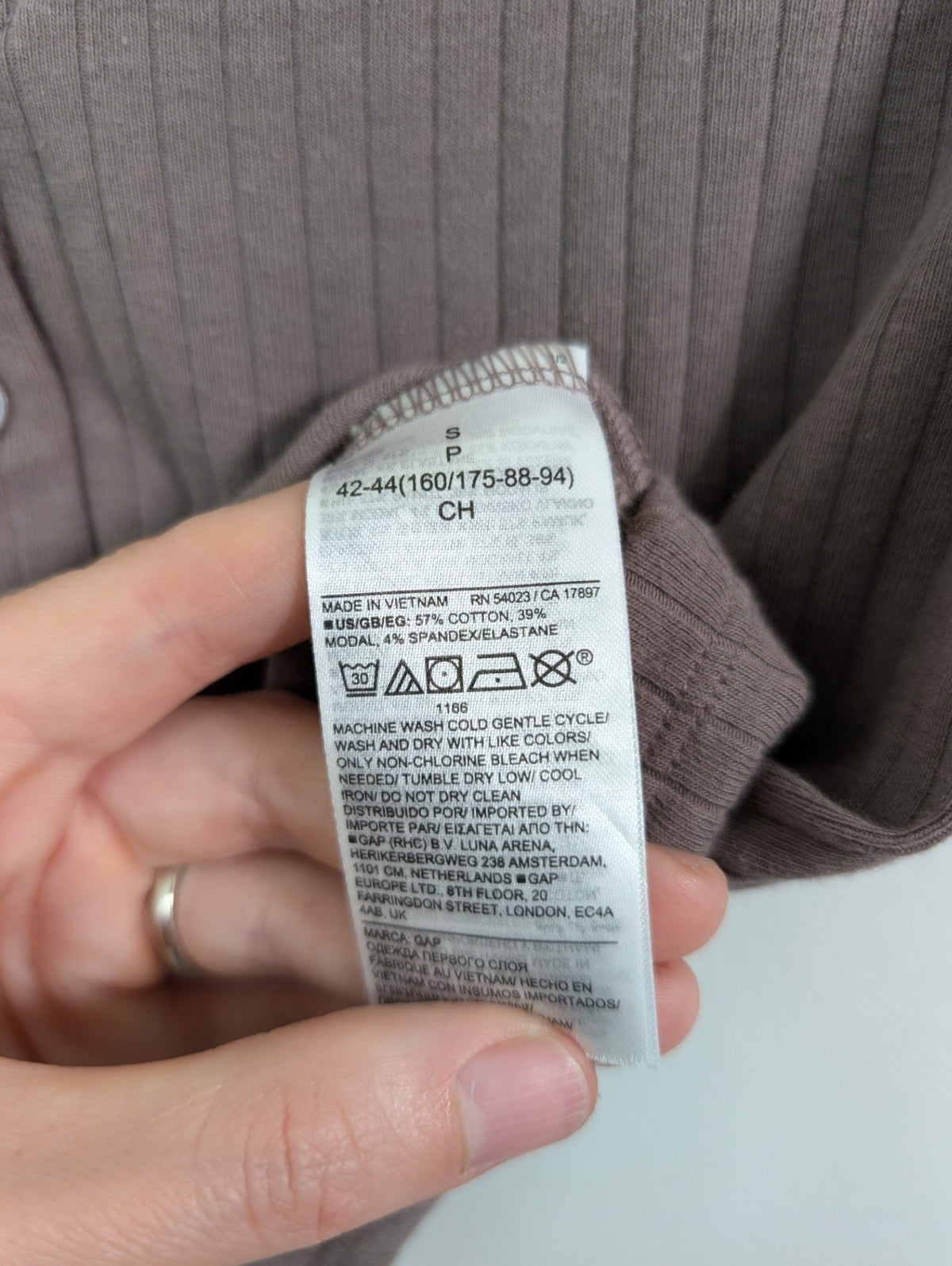 Gap crop cardigan - S
