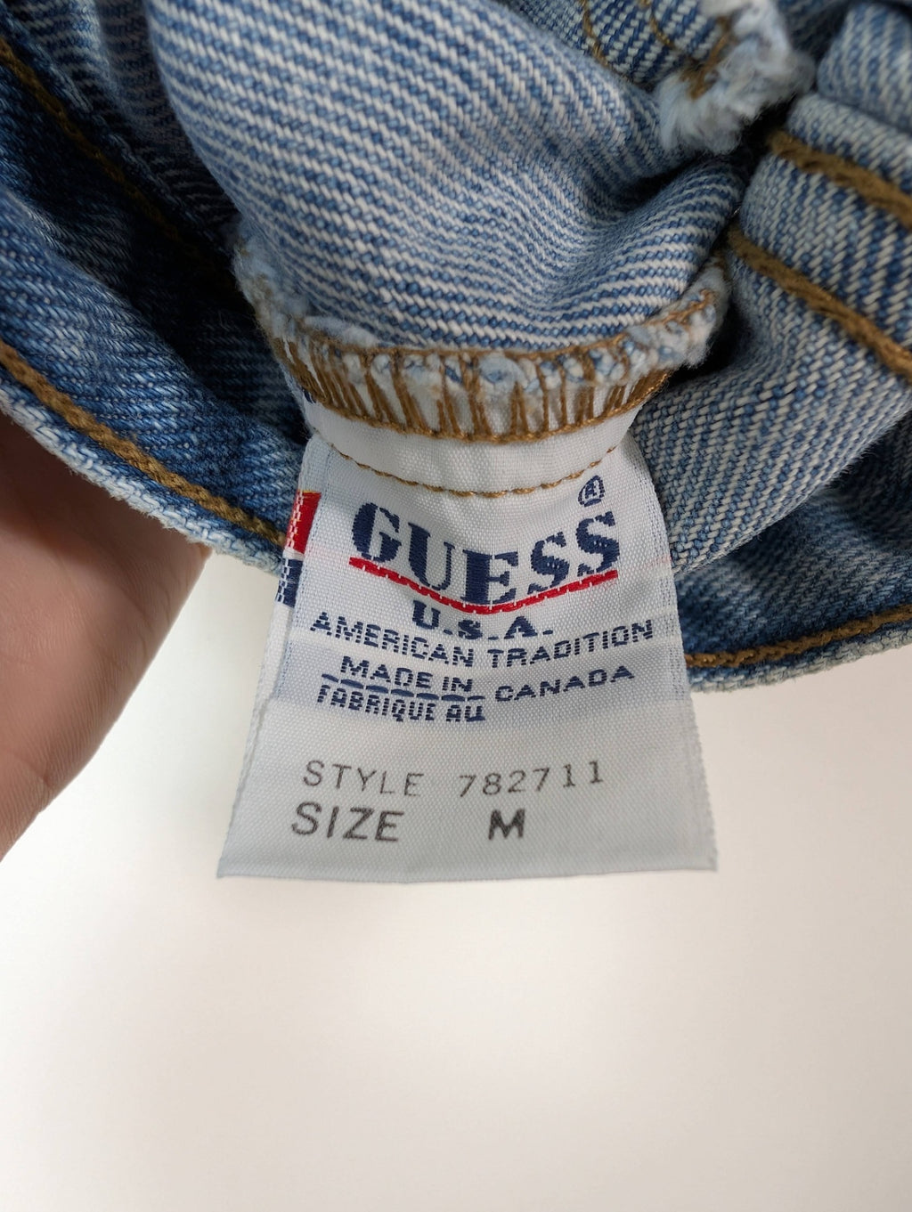 Guess denim vest - M