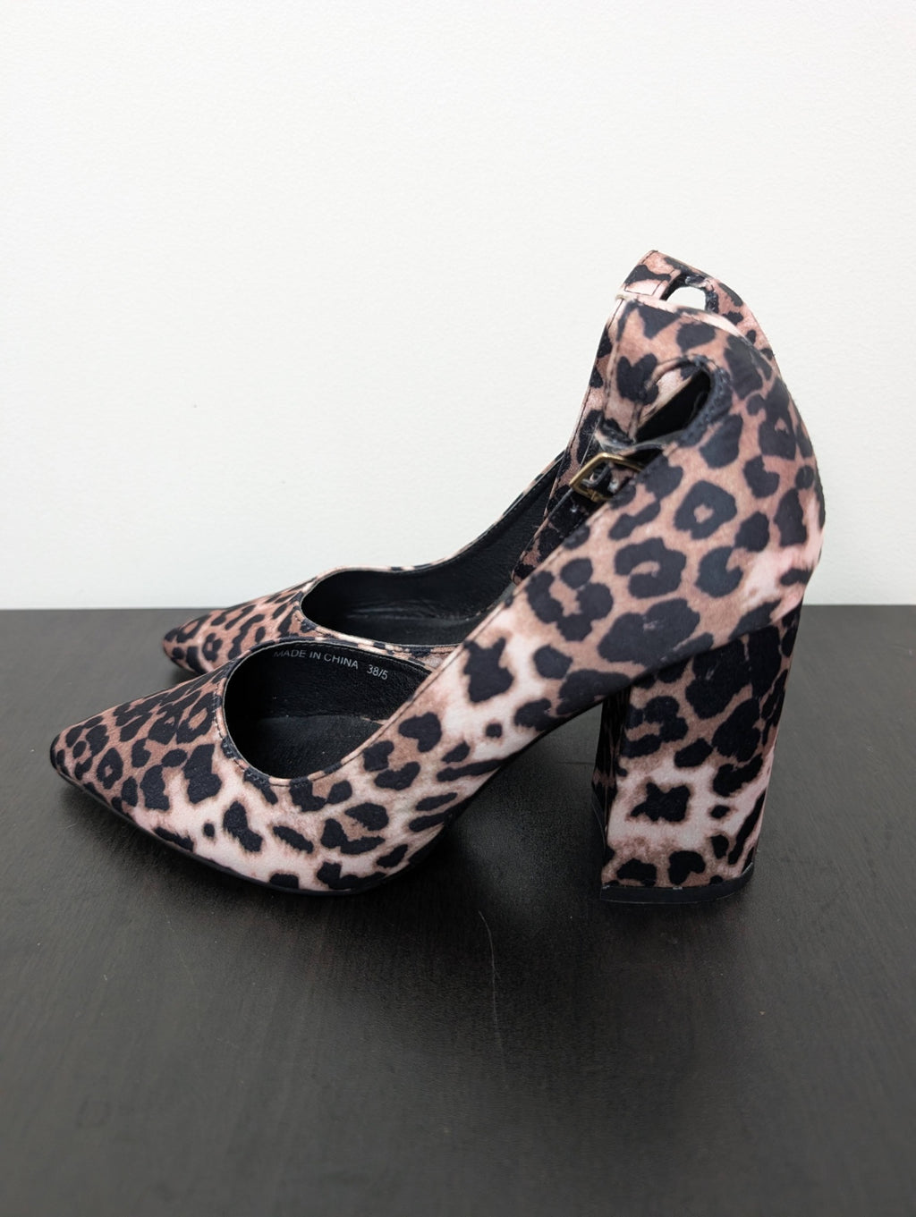 London Rebel animal print heels - 38/5