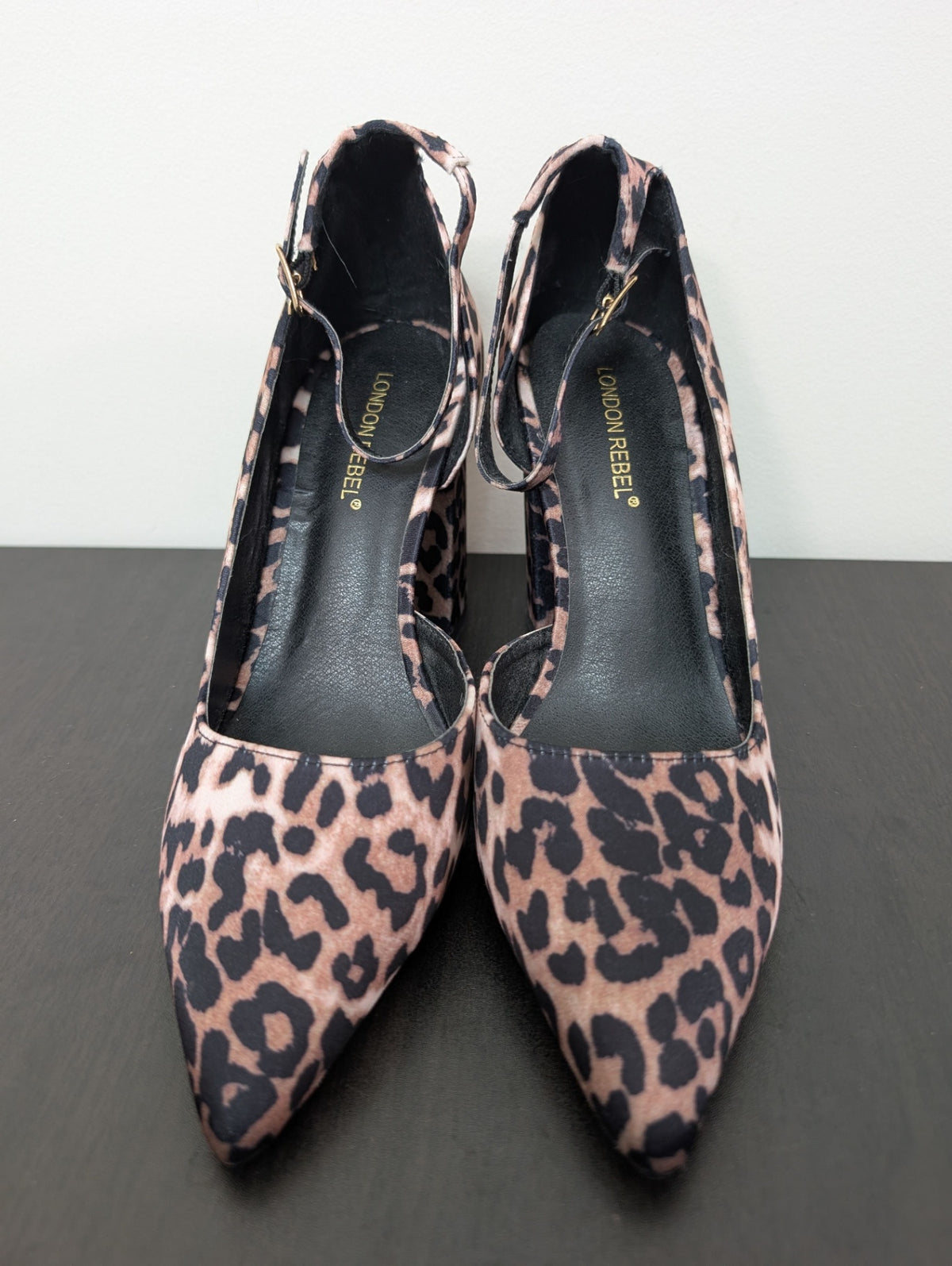 London Rebel animal print heels - 38/5