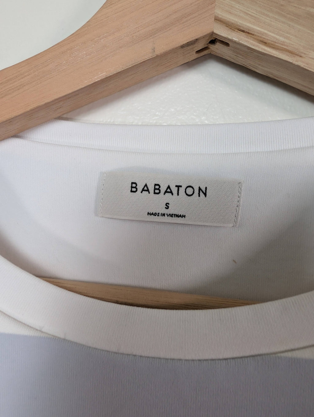 Babaton striped bodysuit- S
