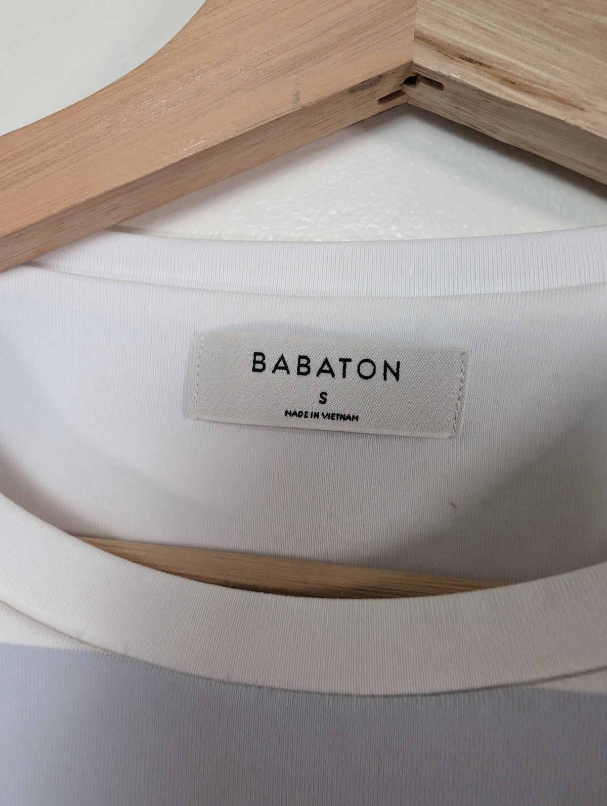 Babaton striped bodysuit- S