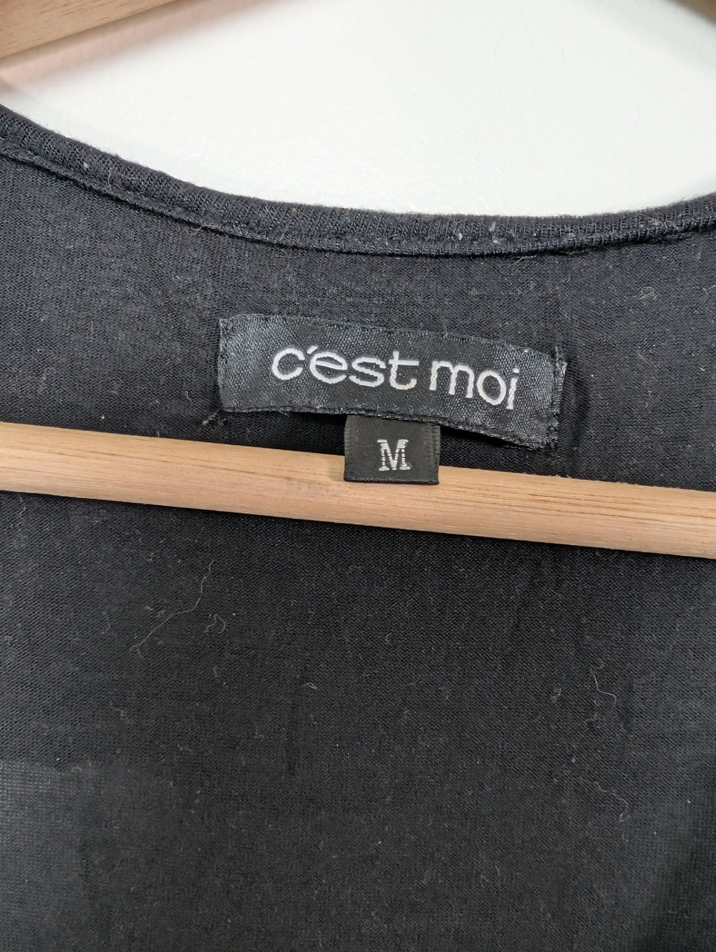 c’est moi black blouse - M