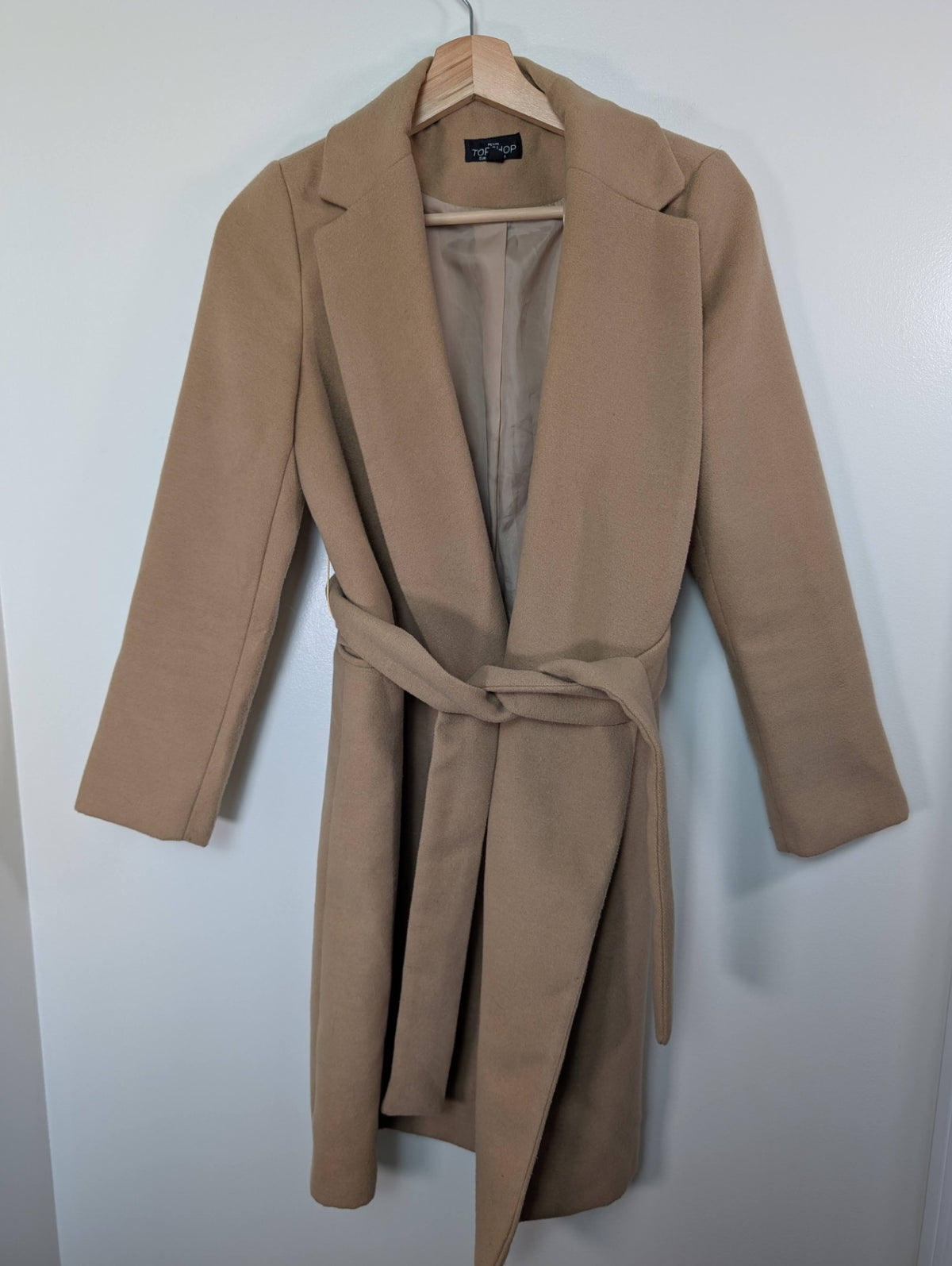 Topshop camel coat - 4