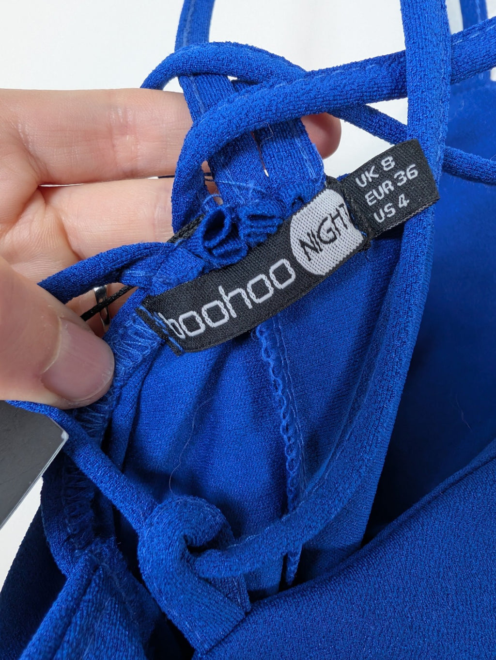 NWT Boohoo blue dress - 4