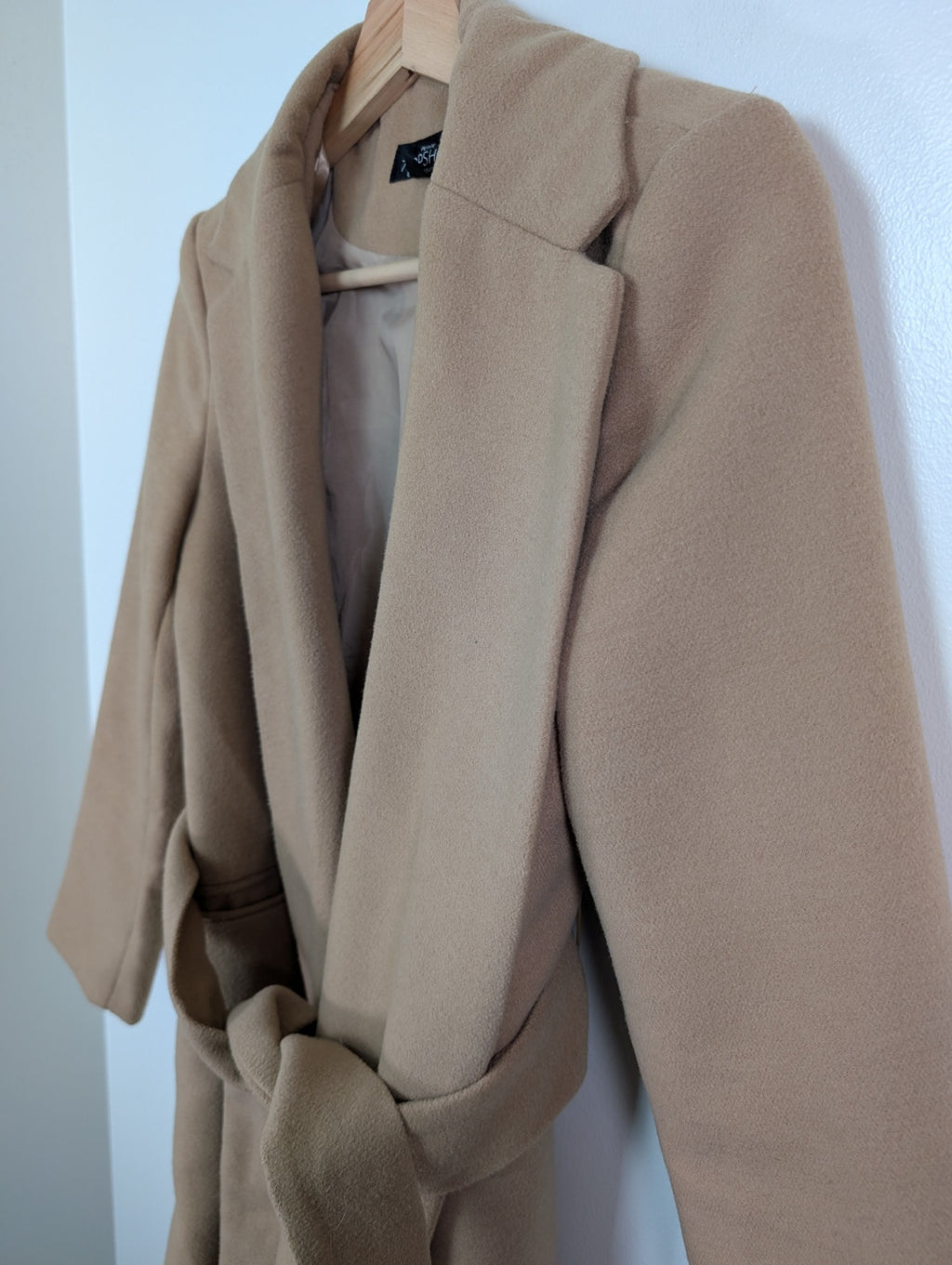 Topshop camel coat - 4