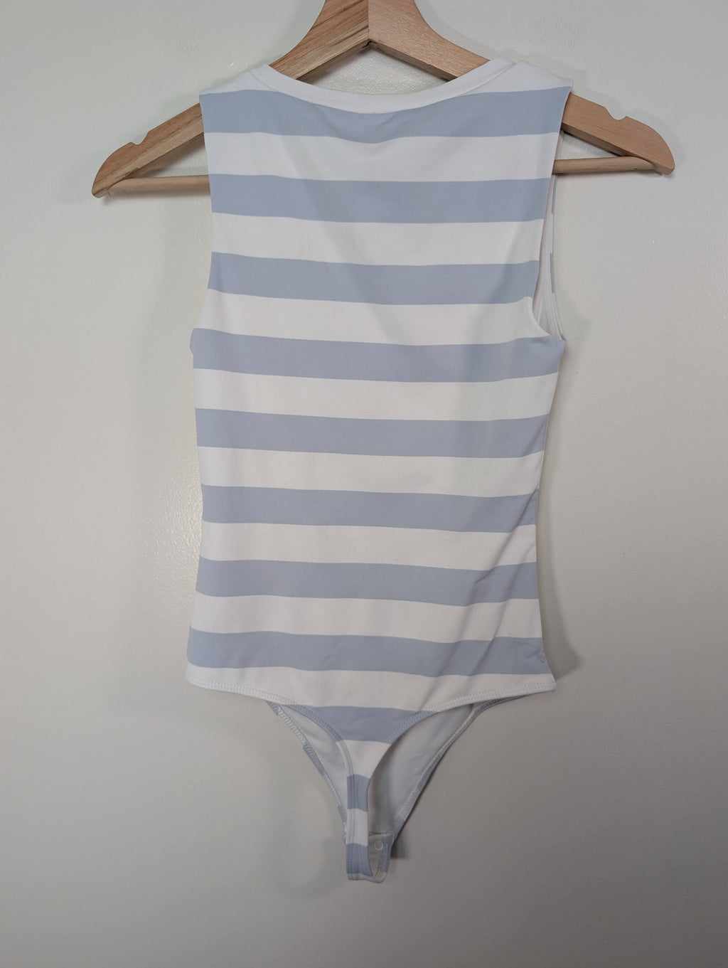 Babaton striped bodysuit- S