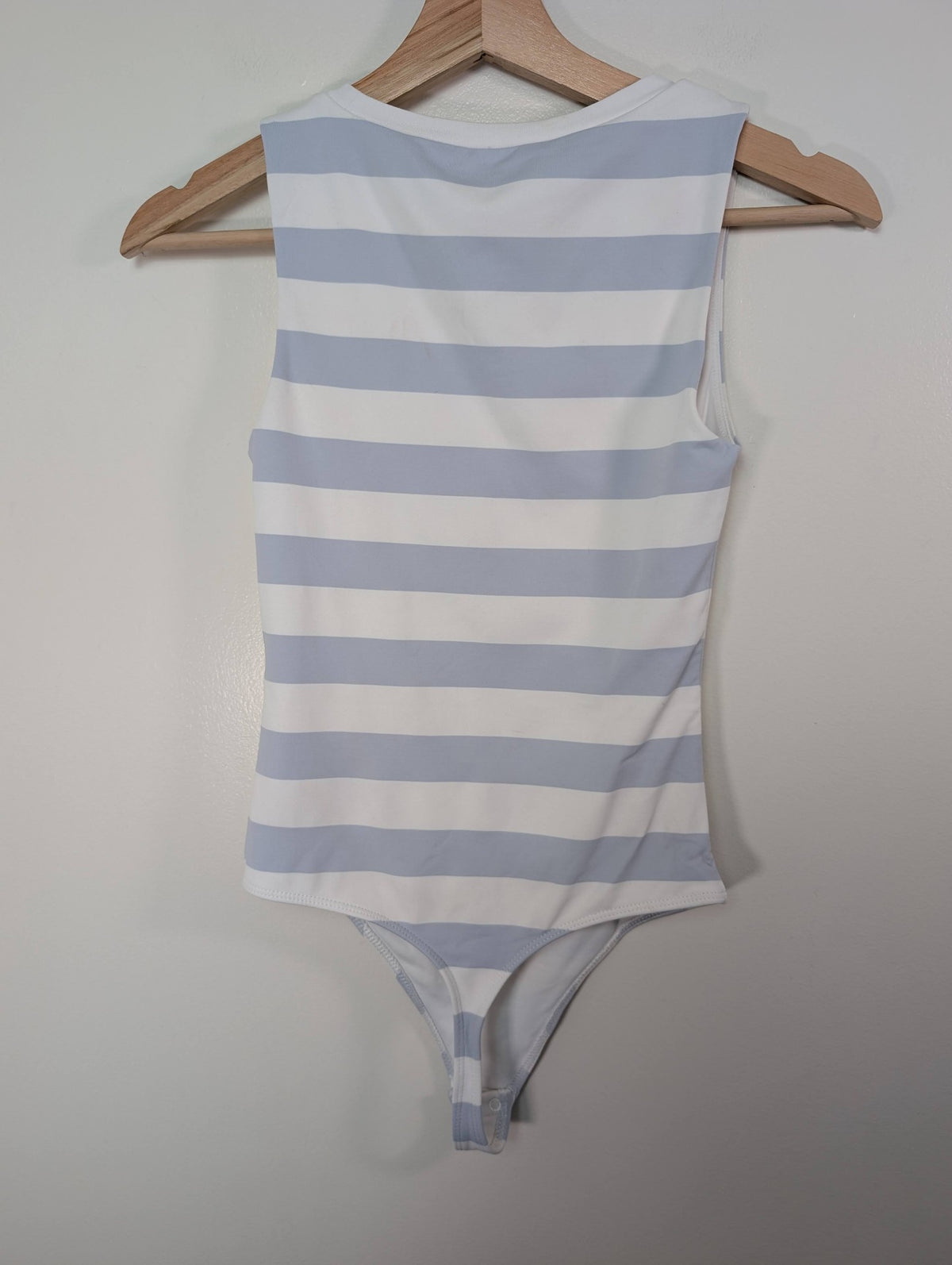 Babaton striped bodysuit- S