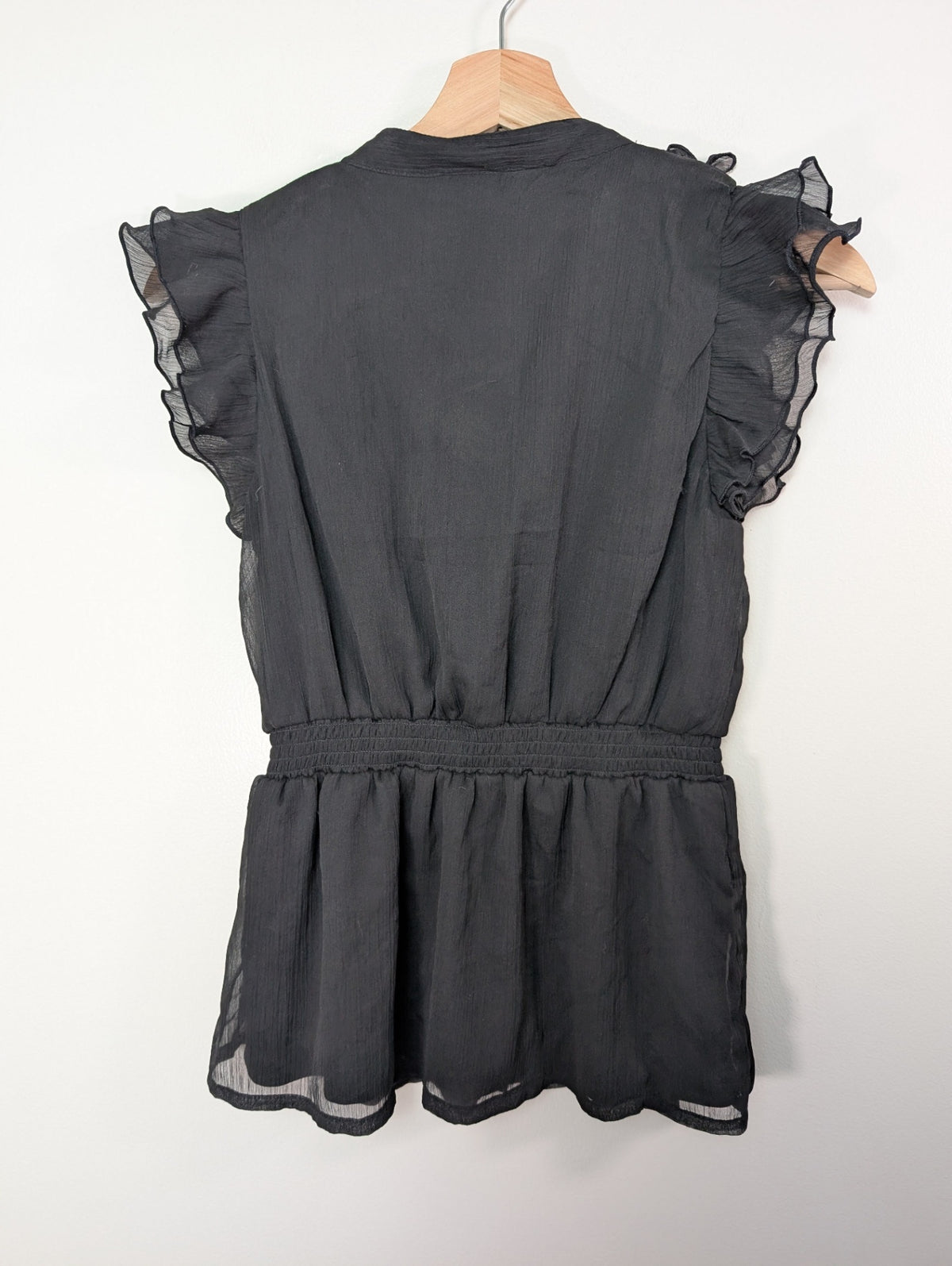 H&M black blouse - 4