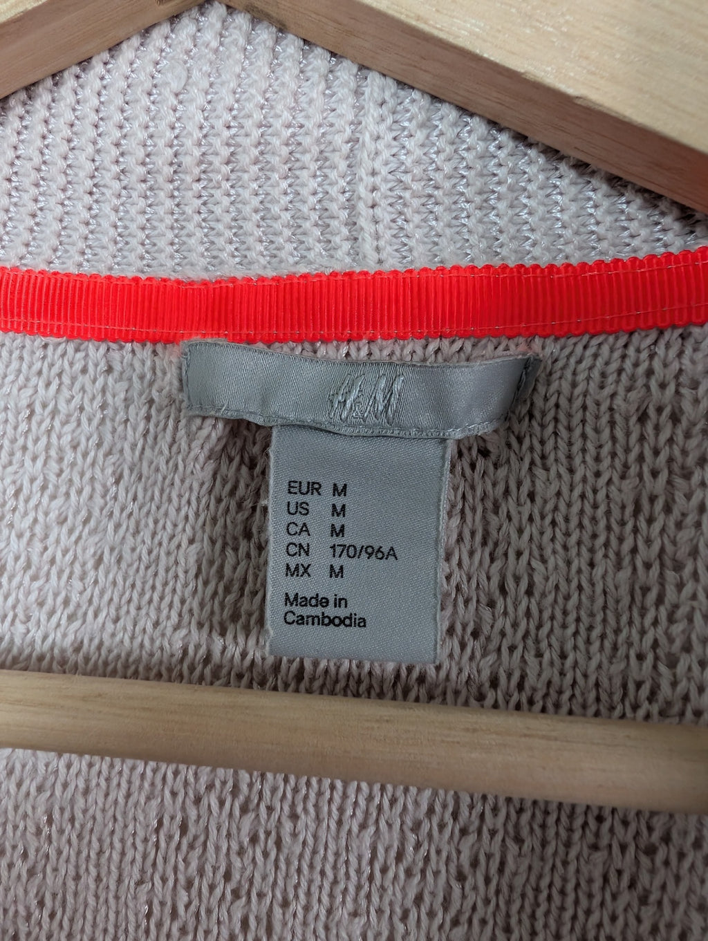 H&M belted cardigan - M