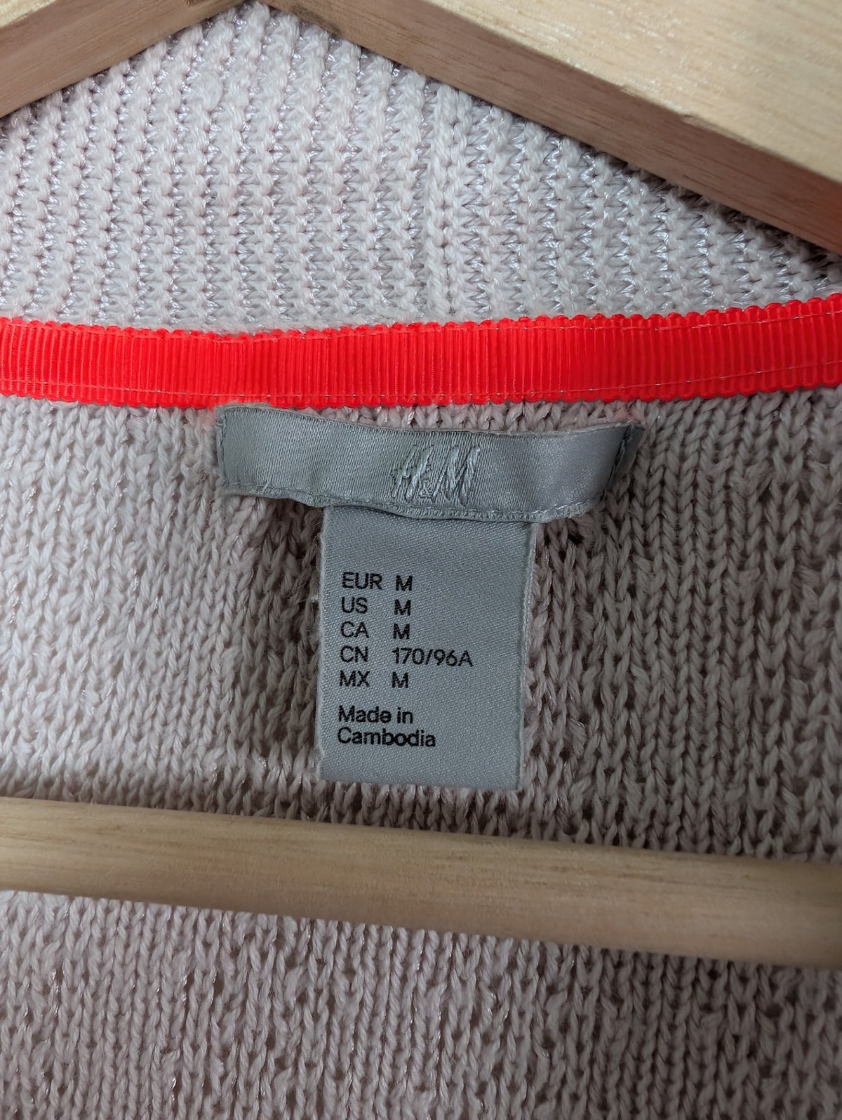 H&M belted cardigan - M